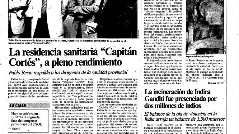 ¿Para cuándo la película del obispo insepulto de Jaén?