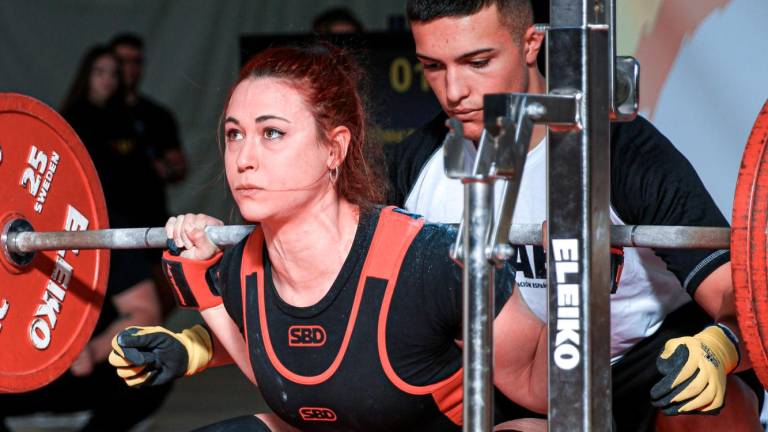 El powerlifting tiene una campeona de España jiennense