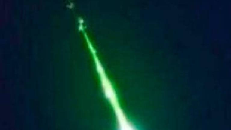 Impresionante meteoro cruza el cielo alcalaíno