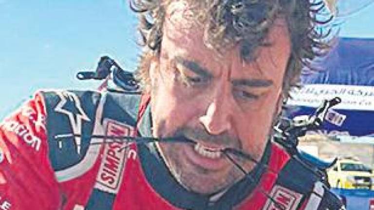 Alonso, sin opciones en el Dakar