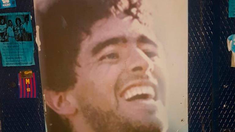 Maradona es “Dios” en Nápoles
