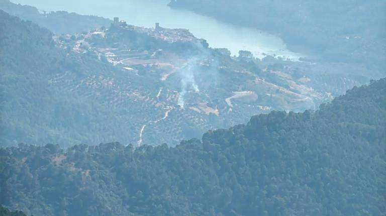 <i>Hornos desde la garita del Yelmo.</i>