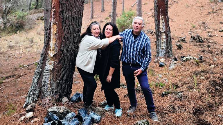 Los Vivo Martínez, la última familia resinera de Jaén