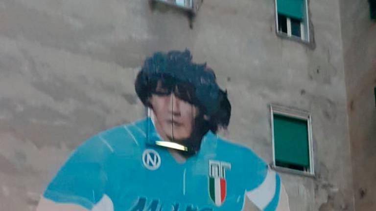 Maradona es “Dios” en Nápoles