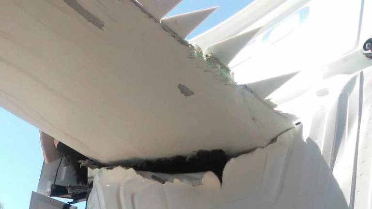 Impresionantes imágenes del accidente en la A-4