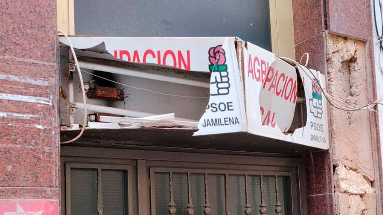 Condenan un ataque contra la sede del PSOE de Jamilena
