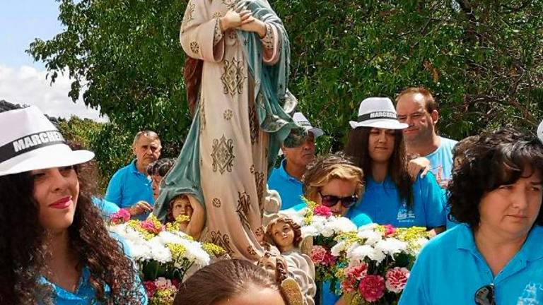 Una procesión de gran altura