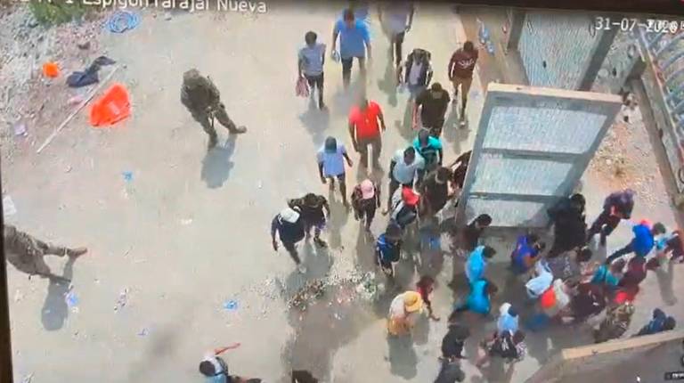 <i>Retorno de migrantes a Marruecos. / Ministerio del Interior.</i>