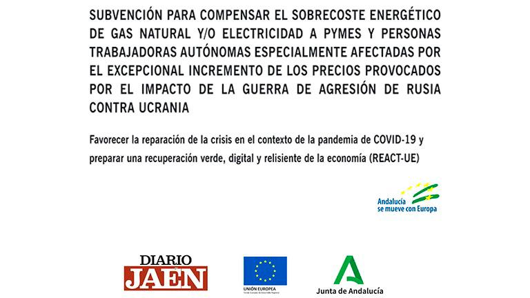 DIARIO JAÉN, S. A. recibe una subvención para compensar el sobrecoste energético
