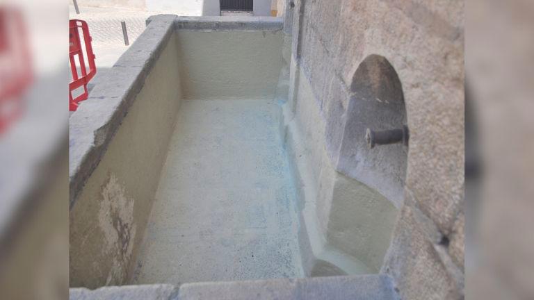 Vecinos de La Merced piden que se retire la pintura de la Fuente Nueva