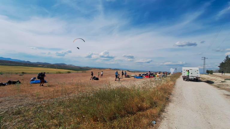 Marcos Sancho es el más rápido en el cielo de Sierra Mágina en el segundo día