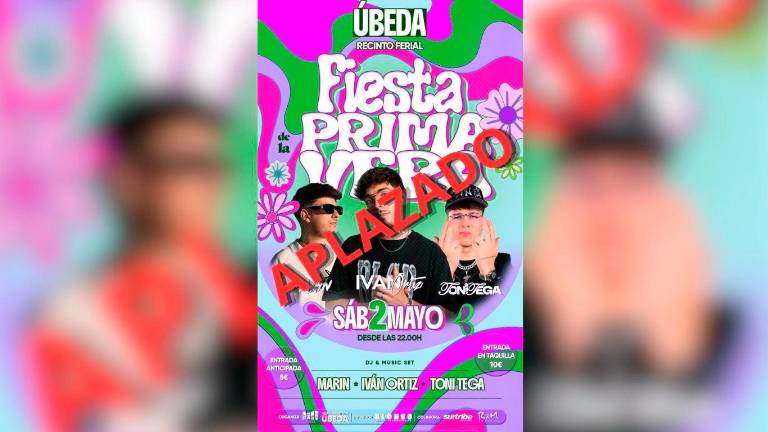 Aplazada la Fiesta de la Primavera de Úbeda ante la amenazada de lluvias