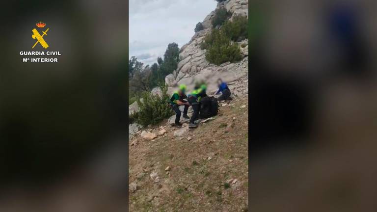 Rescatados dos montañeros en el Pico Banderillas