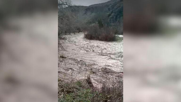 El río Víboras, esta semana. / Facebook de José Miguel Milla. 