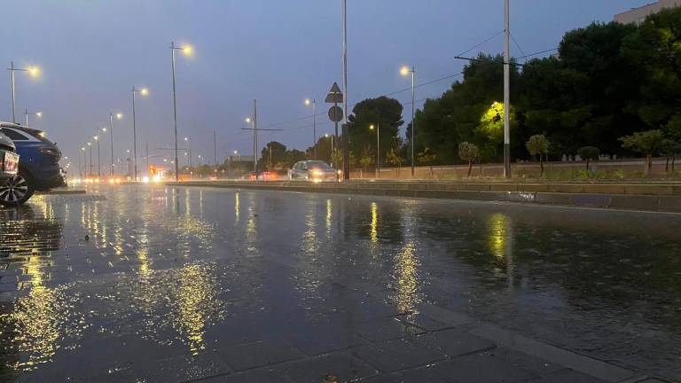 Llueve con fuerza en Jaén, que acumula más de nueve litros de media