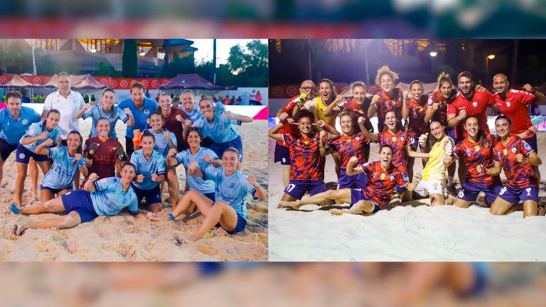 La Copa Federación de Fútbol Playa Femenina ya tiene finalistas
