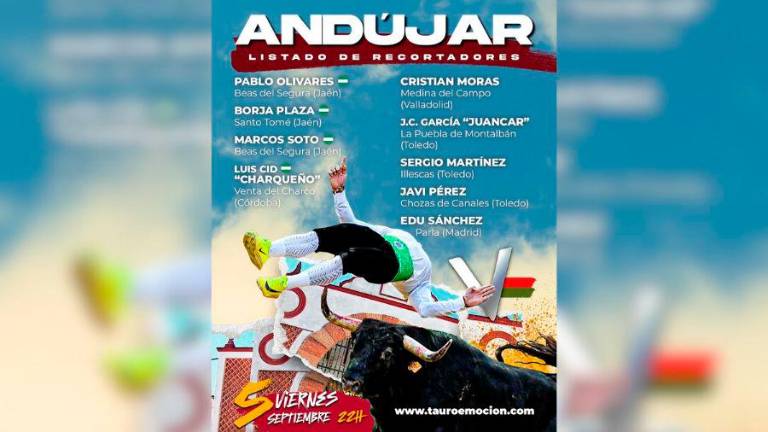 Un novillo de Fuenterroble y nueve especialistas en el primer Concurso de Recortadores de Andújar