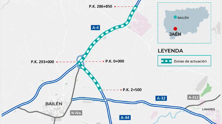 Mapa de la intervención que se llevará a cabo.