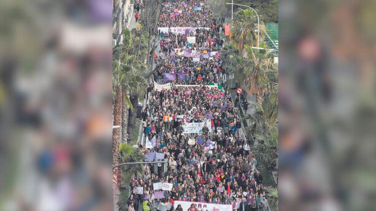 La lucha feminista en Jaén: Recorrido por la historia en imágenes