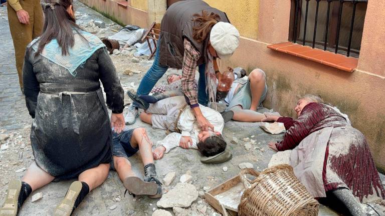 “El bombardeo de Jaén” finaliza su fase de rodaje