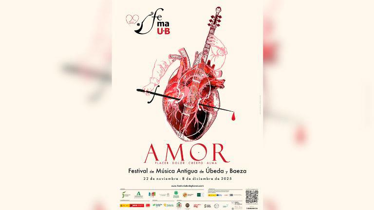 El Festival de Música Antigua de Úbeda y Baeza regresa con una edición dedicada al amor