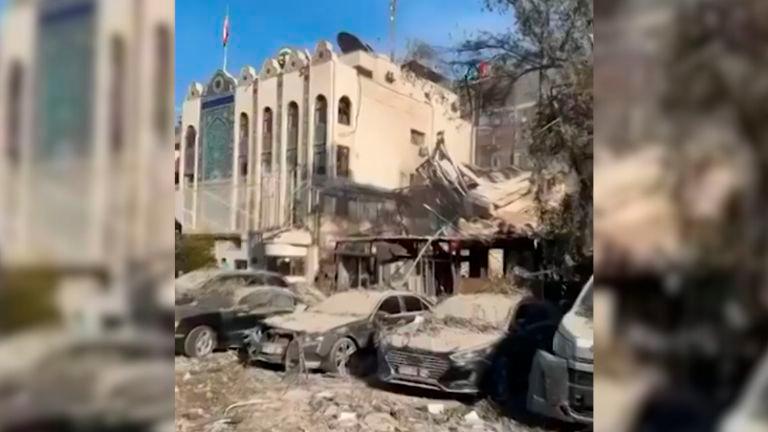 Al menos cinco muertos en un bombardeo israelí contra el Consulado iraní en Damasco