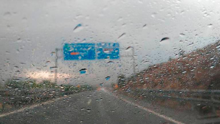 Aviso amarillo por lluvias intensas en la provincia