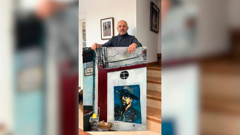 Andrés Ila, autor de la exposición “Esquinas vivas: Escenas de Jaén”.