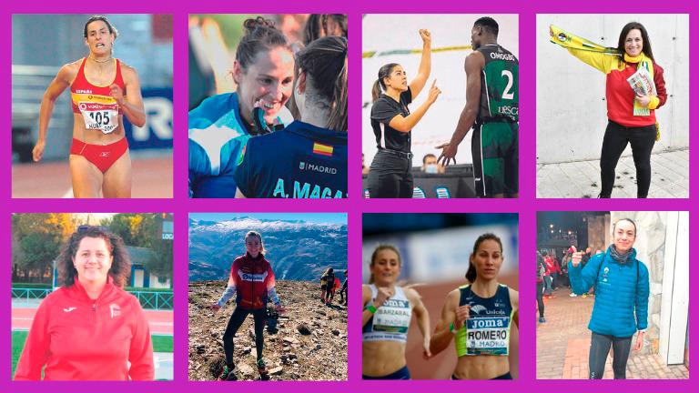 8 mujeres jiennenses exponentes de talento y éxito en el deporte