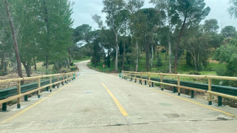 El vado inundable sobre el río Jándula permanecerá abierto hasta el 5 de mayo
