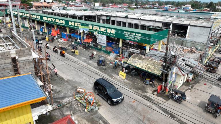 Secuelas devastadoras del supertifón Noru en la hermana Jaén de Filipinas