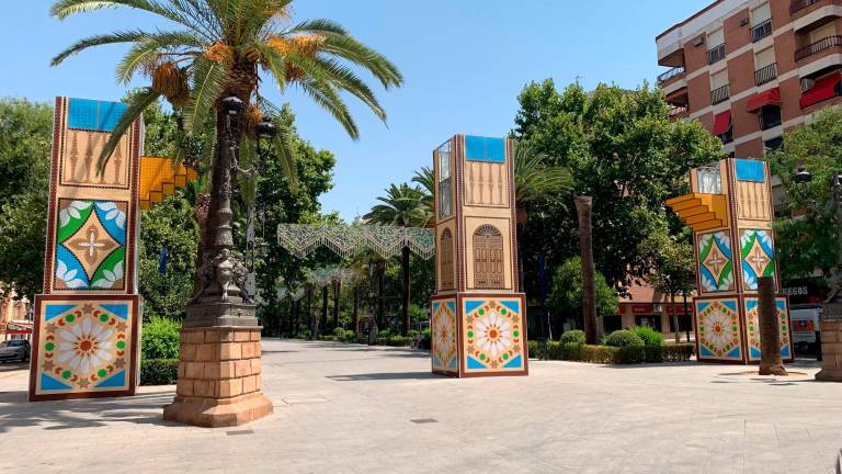 Empieza el montaje de la Real Feria y Fiestas de San Agustín de Linares
