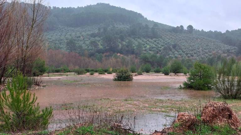 Konrad se hace notar con fuertes precipitaciones en toda la provincia de Jaén
