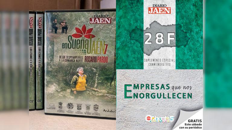 Hágase hoy con el DVD de EnSueña Jaén 7, con Rosario Pardo, y el suplemento “Empresas 28-F”