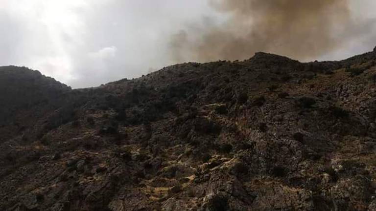 Incendio de Quesada: los medios aéreos se retiran, pero continúa la labor terrestre