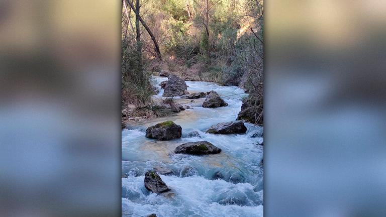 El Aguasmulas, un torrente de agua por Coto Ríos