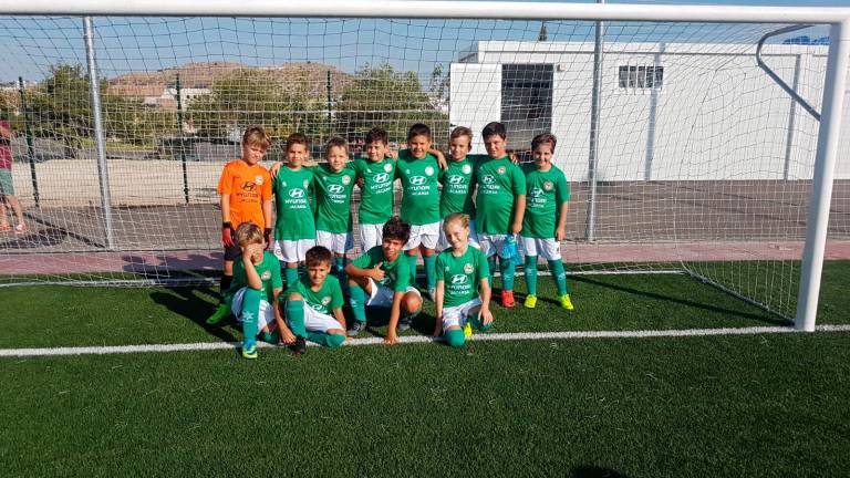 Torneo de convivencia de fútbol 7 del Club Deportivo Entrecaminos en La Guardia