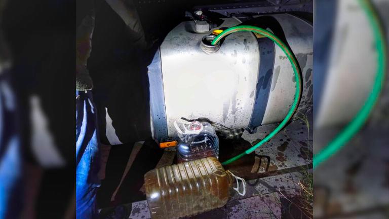Detenido in fraganti robando combustible de un camión en el Polígono de Jaén