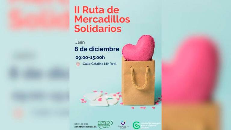 Jaén inicia la II Ruta de los Mercadillos Solidarios a favor de la lucha contra el cáncer