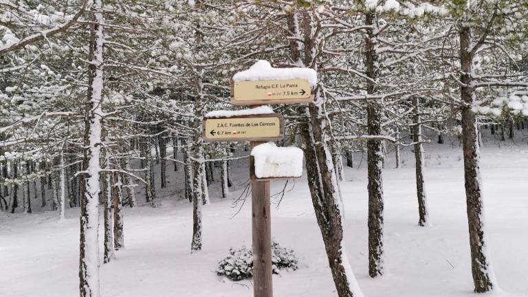 Nevada en la Sierra de Las Villas