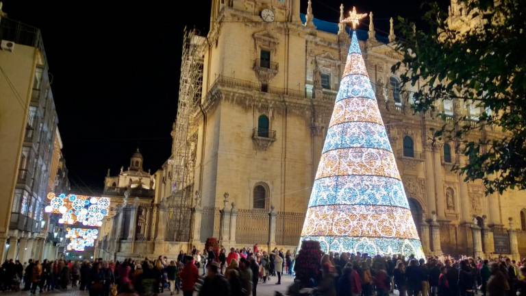 Jaén se ilumina por Navidad