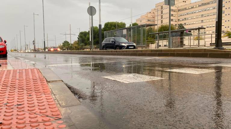 Llueve persistentemente en Jaén, que acumula más de ocho litros de media