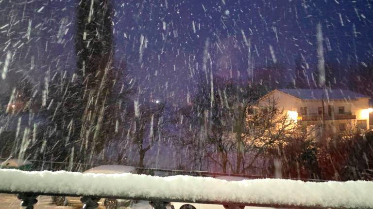 Noche de nieve, mañana de nieve: Así amanece en La Matea