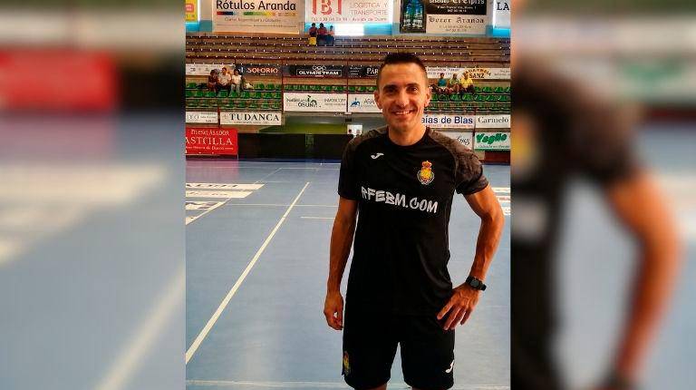 <i>El árbitro jiennense Antonio Javier García del Salto.</i>