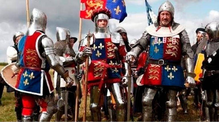 <i>Participarán en la recreación de la Batalla de Crécy. / Grupo de recreación histórica de Úbeda. </i>