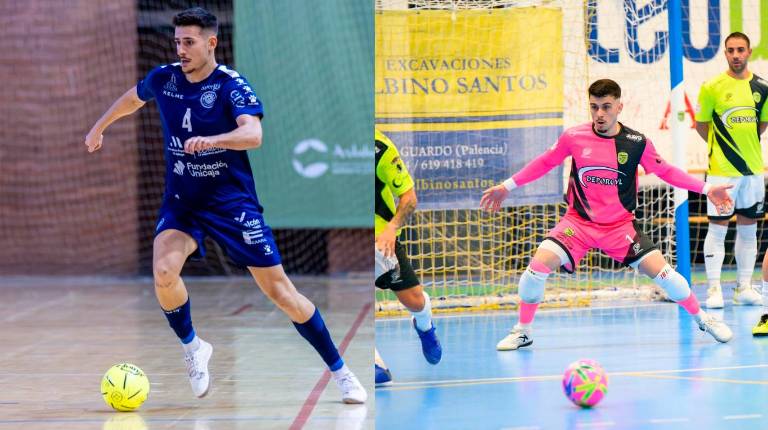 <i>A la izquierda Javi Barranco y a la derecha Mika nuevos fichajes del Avanza. / Avanza. </i>
