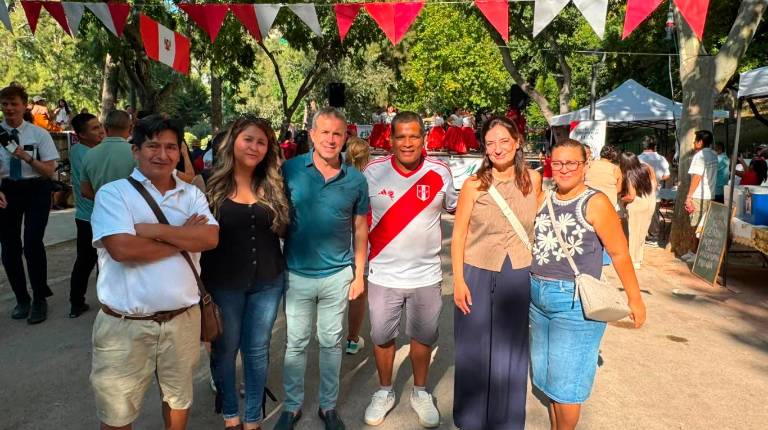 <i>Foto fiestas Patrias del Perú. / Ayuntamiento de Jaén. </i>