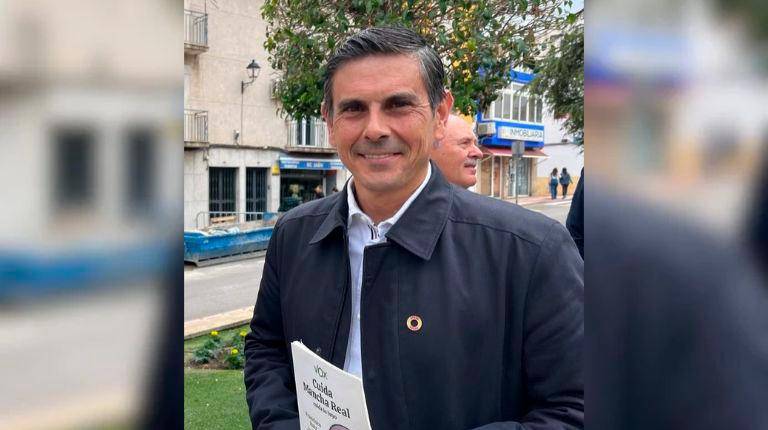 <i>El concejal de Vox, Francisco Ruiz Cortés.</i>