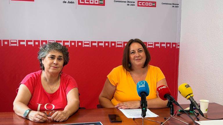 <i>Presentación del informe de CCOO sobre la situación de la vivienda en Jaén. / CCOO Jaén. </i>