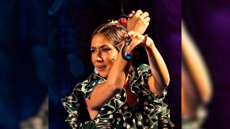 <i>La bailaora Rosa González.</i>